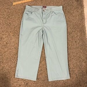 Blue capris pants size 12